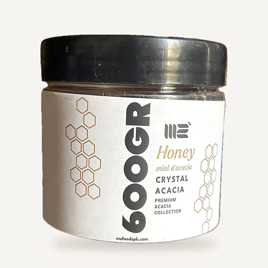 MZ Foods Crystal Acacia Honey – Light & floral