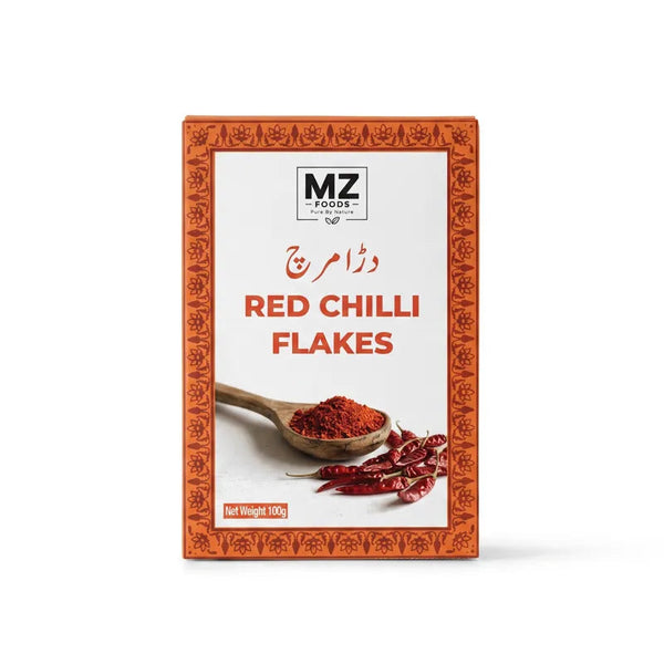 MZ Foods Red Chilli Flakes – Kutti mirch