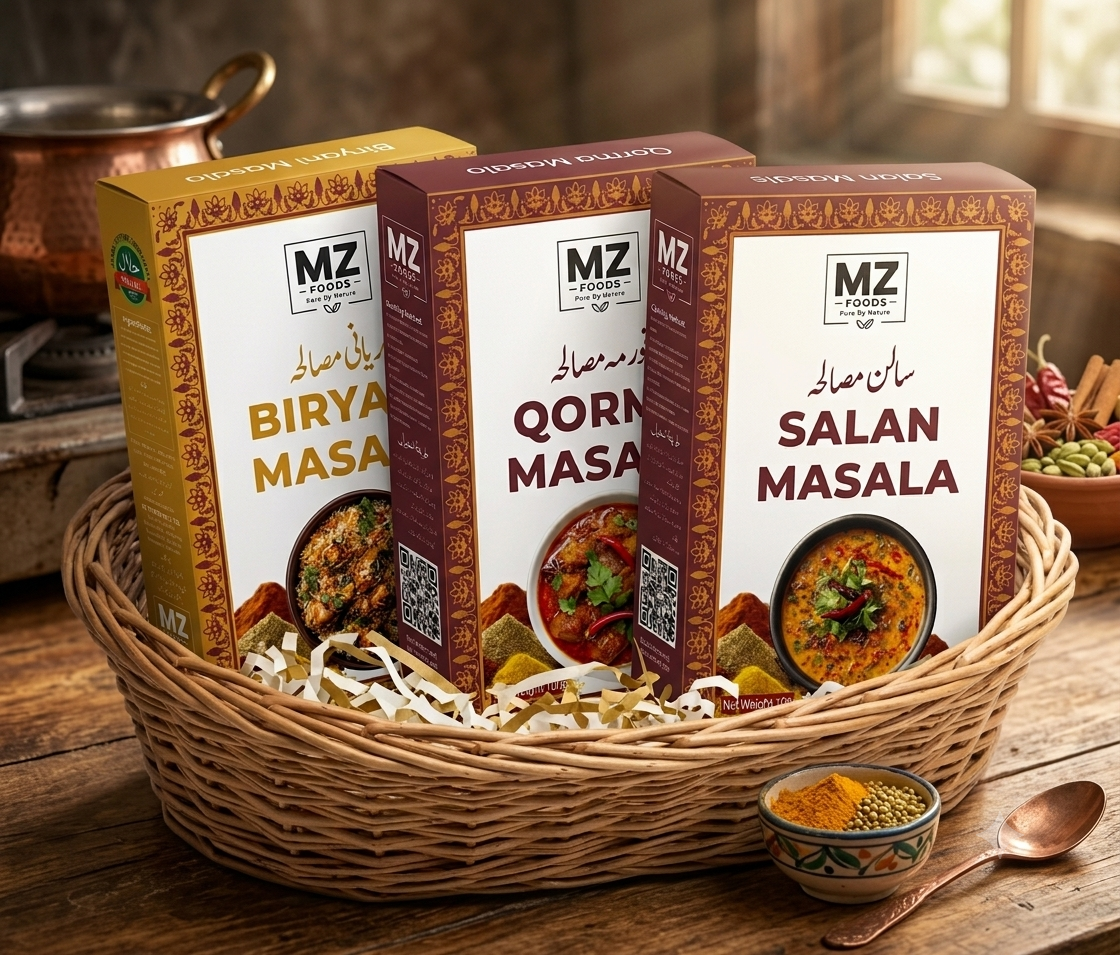 Qorma, Biryani & Salan Masala Combo – Pack of 6