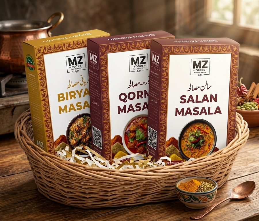 Qorma, Biryani & Salan Masala Combo – Pack of 6