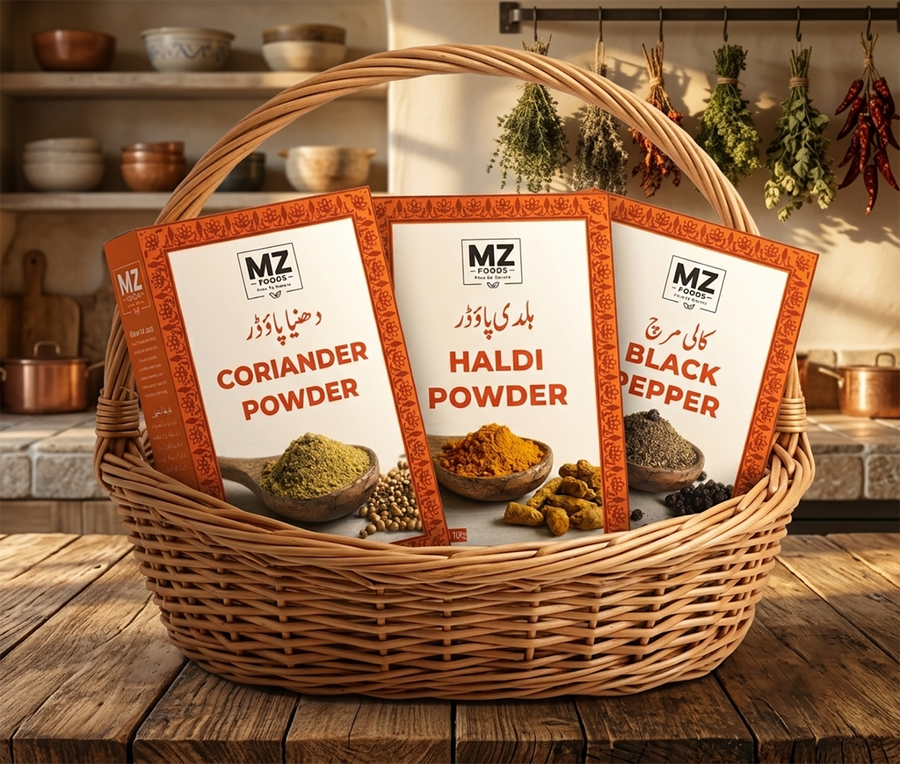 Turmeric, Coriander & Zeera Combo – Pack of 6