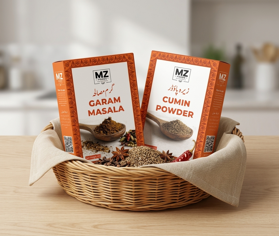 Garam Masala &Cumin Powder (Zeera Powder) Combo – Pack of 4